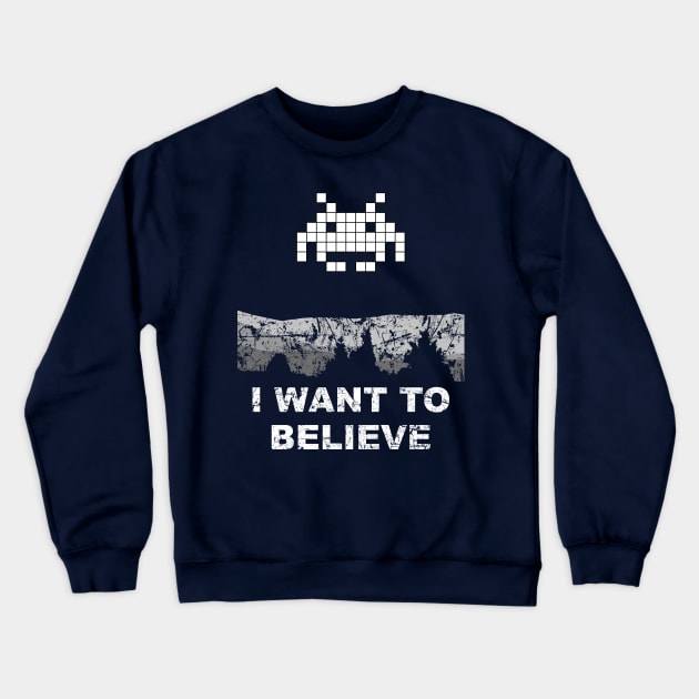 Invader X Crewneck Sweatshirt by Remus